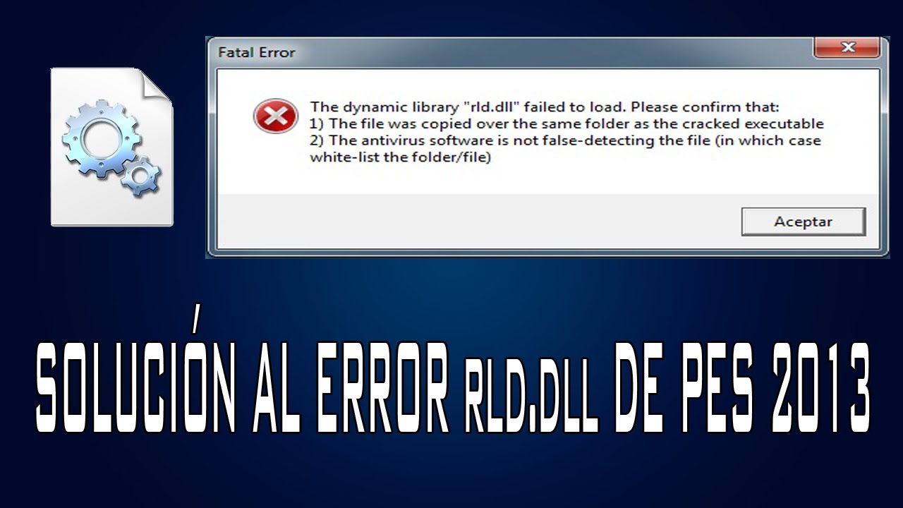 The Dynamic Library Rld Dll Failed To Initialize E408